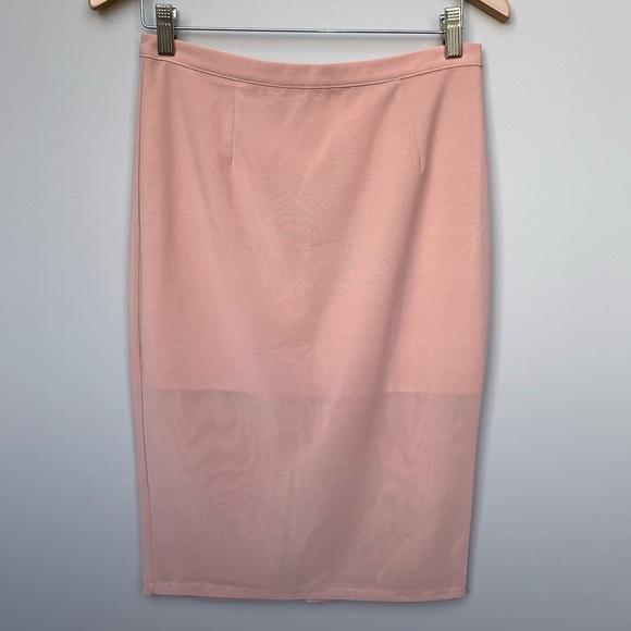 Forever 21 High waisted Midi Skirt CA - Picture 2 of 7